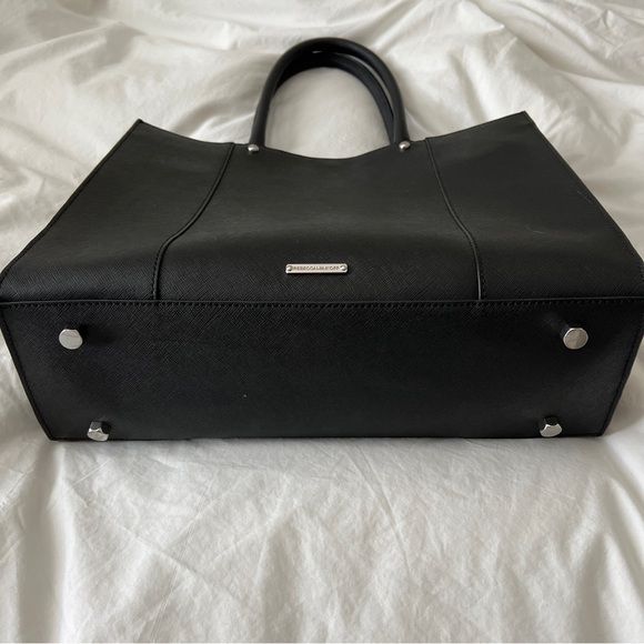 Rebecca Minkoff Black Leather Tote - Picture 4 of 8